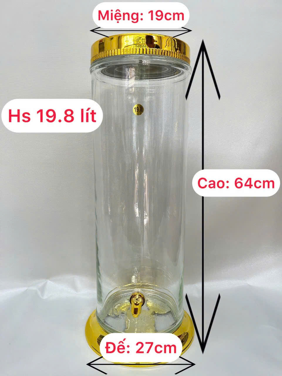 binh thuy tinh ngam ruou 20 lit