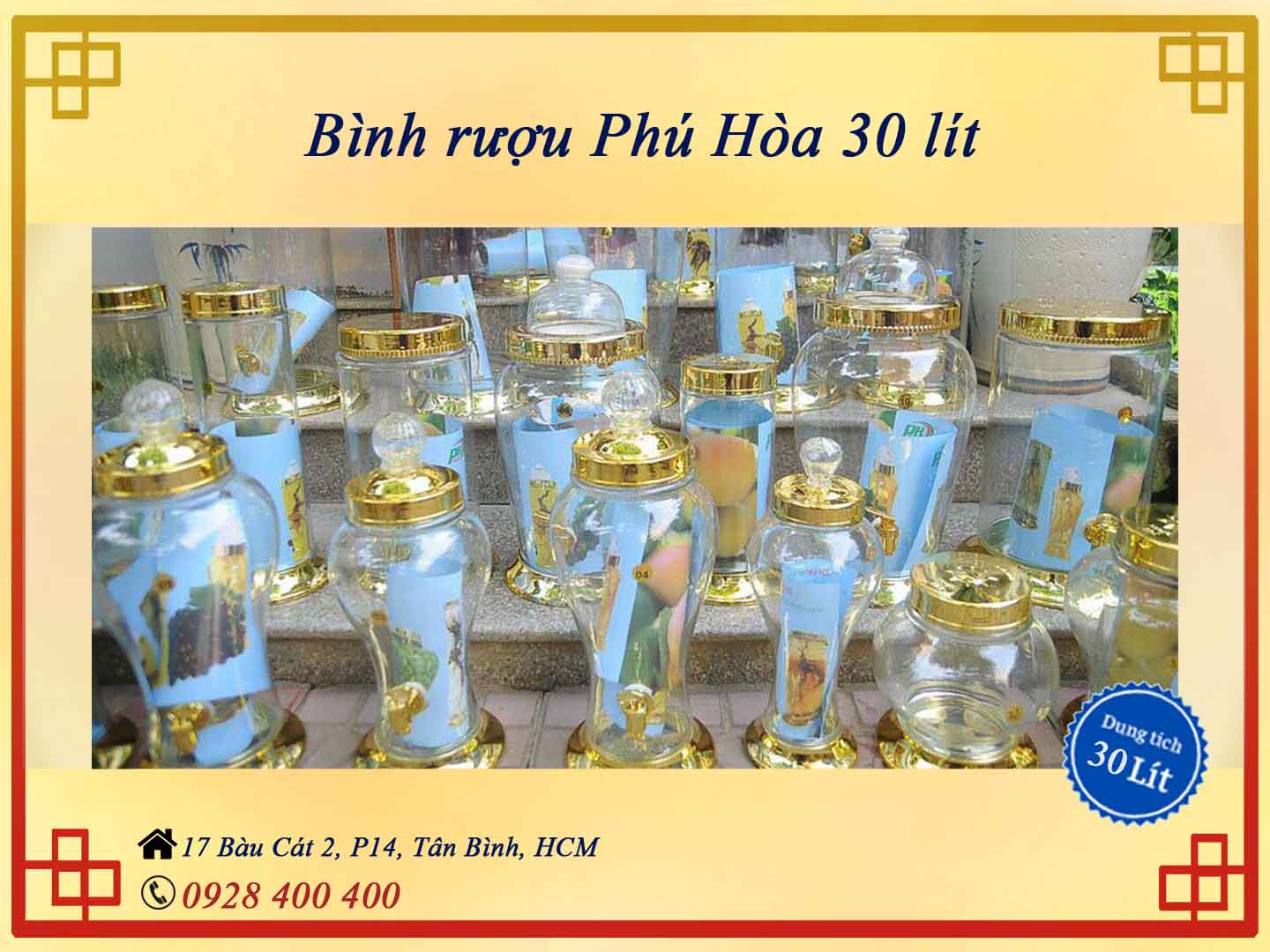 Bình ngâm rượu 30 lít