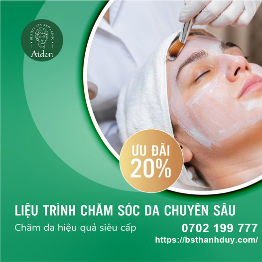 Chăm sóc da mặt chuyên sâu tại spa