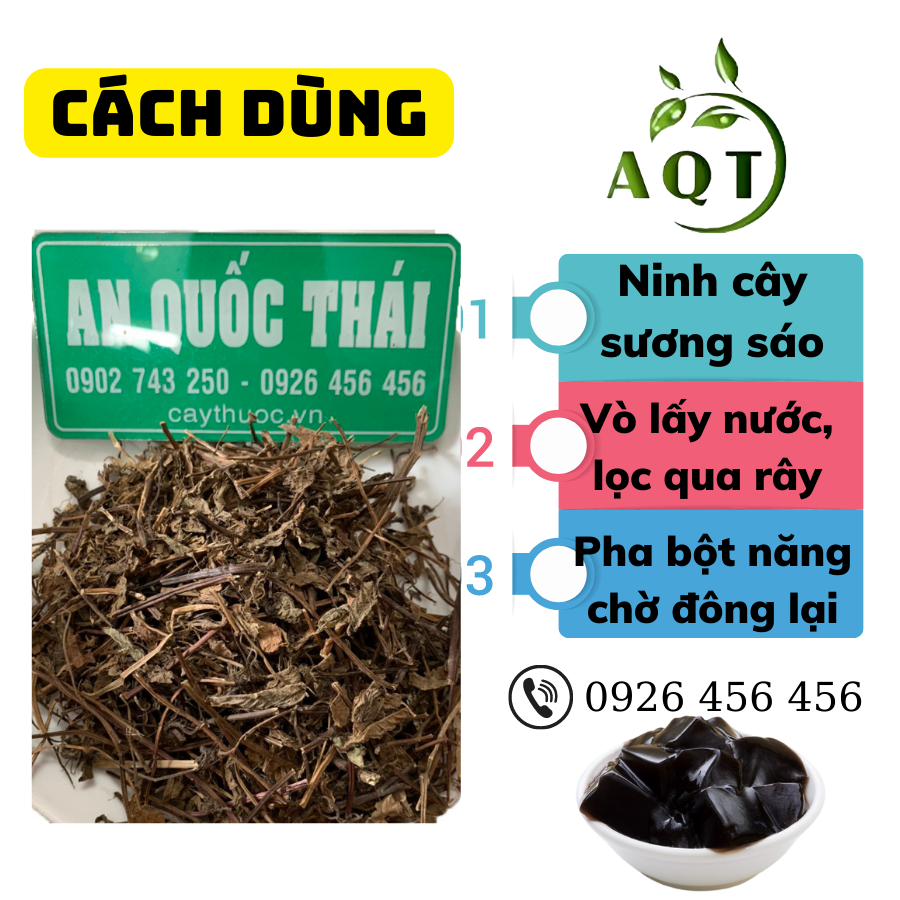 cách nấu sương sáo