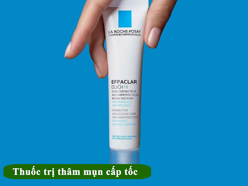 Thuốc trị thâm mụn cấp tốc La Roche Posay Effaclar Duo+