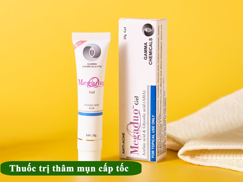 Megaduo - Thuốc trị thâm mụn cấp tốc