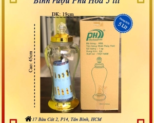 Bình phú hoà 5 lít (Mã: HS 5 lít - HS 5 lít van)