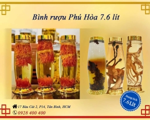 Bình phú hoà 7.6L - Mã HS 7.6 lít