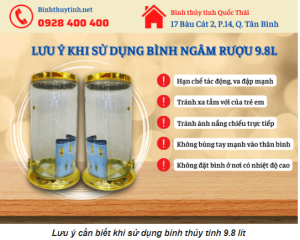 Bình trụ Phú Hòa 9.8L