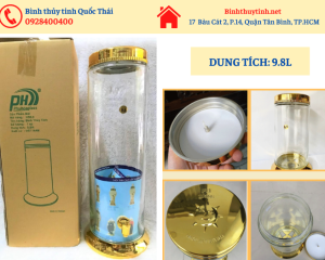 Bình trụ Phú Hòa 9.8L