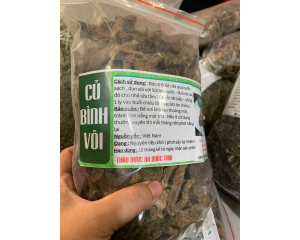 Củ bình vôi: Hình ảnh, nhận biết, tác dụng chữa bệnh mất ngủ thần kỳ.