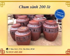 Giá chum sành 200 lít