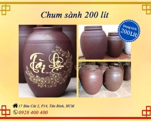 Giá chum sành 200 lít