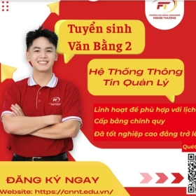 Tuyển sinh văn bằng 2 hệ thống thông tin quản lý. Tuyển sinh văn bằng 2 hệ thống thông tin quản lý.